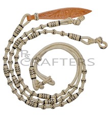 Natural Rope Black Knots Raw