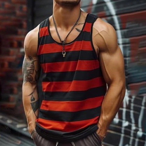 Men vintage striped - men, graphic