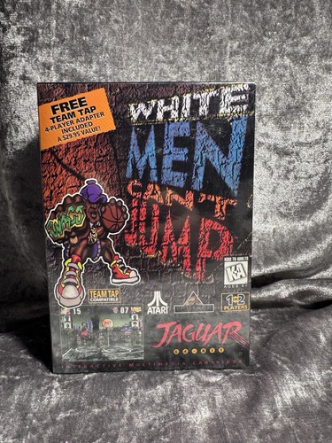 Atari jaguar white men can - atari,