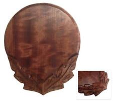 Pointed Oak Trophy Plate 17cm