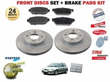 PROTON SATRIA 1.8i GTi  3/2000-12/2004 REAR BRAKE DISCS SET + DISC PADS KIT
