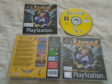 Rayman PS1 (COMPLETE) rare 2D platform black label Sony PlayStation classic