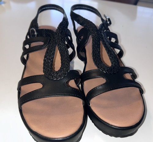 Baretraps wilma black wedge - black,