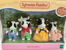 Sylvanian Families Friesian Cow Family Limited Edition Epoch BNIB