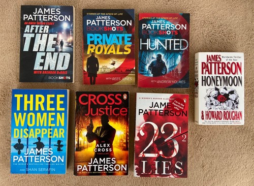 James patterson books bundle - books,