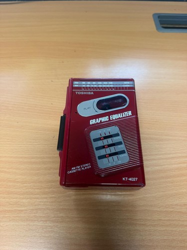 Vintage toshiba cassette radio - toshiba, cassette/radio