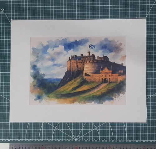 Edinburgh castle scotland - edinburgh, a4