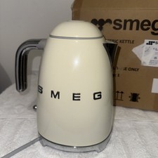 Smeg KLF03CRUK 3000W 1.7L Retro Style Jug Kettle Cream -Fast Dispatch