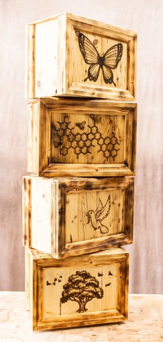 Handmade flower pots - handmade, garden