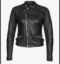 G star raw leather cropped
