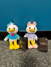 BNWT Donald Duck & Daisy Duck NuiMOs - Disney Store Doll Soft Toy Teddy