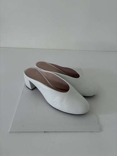 Unisa white leather 90s - leather,
