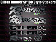 Gilera Runner SP180 Style Stickers Decals Set Kit Rep  125 172 180 200