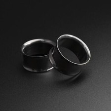 Black PVD Double Flare Tunnel