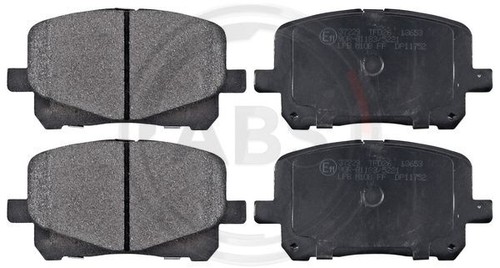 New brake pad set disc - pad,