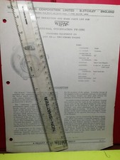 JAP 125cc 2-STROKE WIPAC ORIGINAL leaflet for the GENI-MAG FW-1030Z .