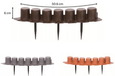 Lawn Edging Border Long Garden Palisade Fencing Flower Bed Many Sizes / Variants