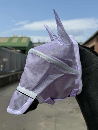 Horse fly mask with - fly, removable