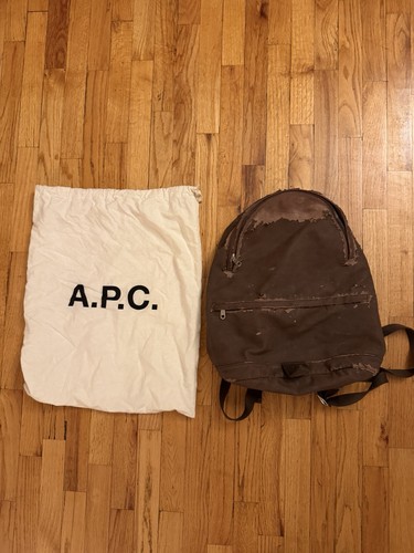 Moleskin backpack - a.p.c.,