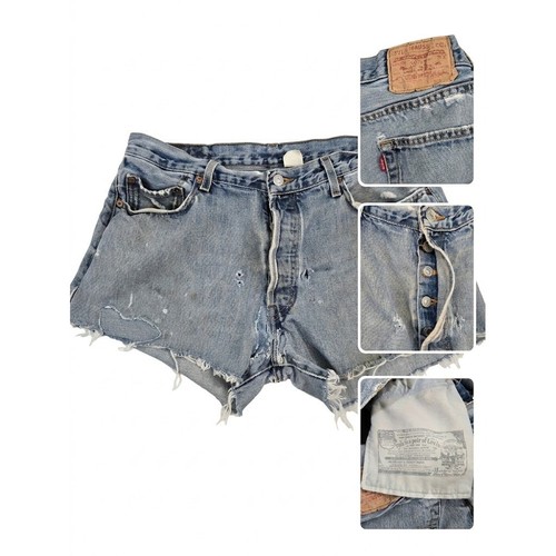 Vtg 90s levis 501 thrashed - vtg,