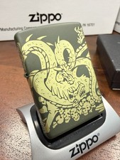 GENUINE Zippo Lighter FEARSOME
