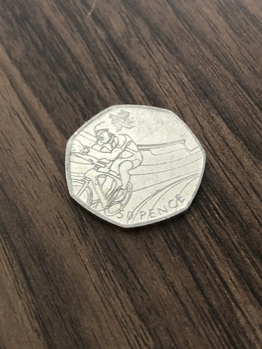 London olympic 2012 50p - olympic, coin