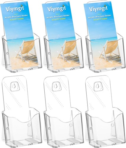Acrylic brochure holder wall - brochure,