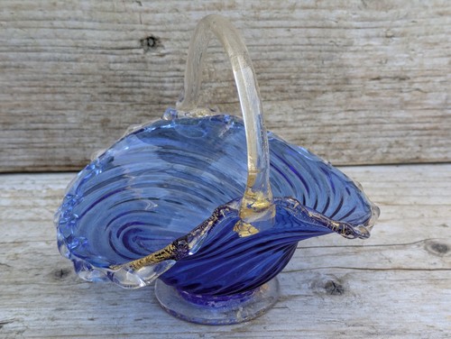 Vintage murano venetian blue - vintage,