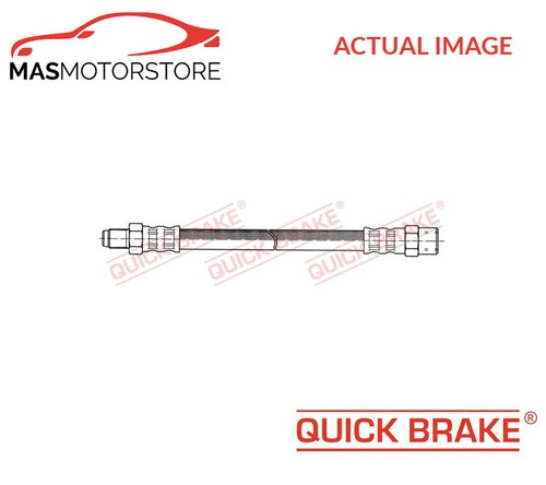 Brake hose line pipe rear - line,