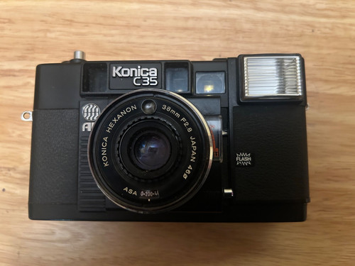 Konica c35 point shoot - konica,