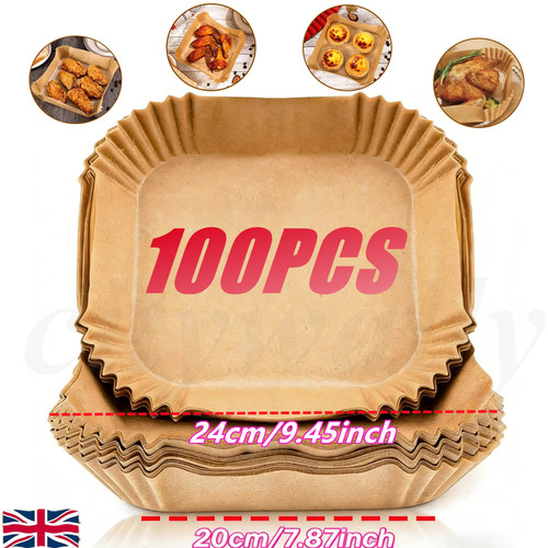 100x air fryer paper liners - 100x,
