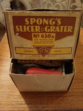 Antique Spongs 630 Marmalade/ Vegetable  Slicer & Grater Boxed 