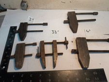 Job lot 5 toolmakers clamps 3" 3 1/2" 4" engineer made tool to clear