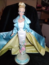 1996 Limited Edition Couture Collection Serenade in Satin Barbie doll With Stand
