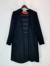 Roman Black Solid Coat