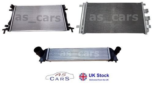Radiator set water - 3x, a/c