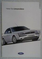 Ford Mondeo Brochure 2001: Saloon, Hatchback,Estate:LX,Zetec,Zetec S,Ghia,Ghia X