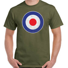 MOD T-Shirt The Jam Scooter RAF Logo Mens Funny Retro Target Spitfire Lambretta