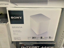 SONY SWF-BR100 WIRELESS BRAVIA SUBWOOFER SPEAKER SWFBR100, WHITE 100W BNIB