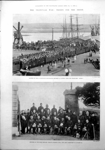 Antique old print - old,