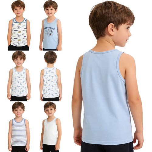 Kids boys undershirt - undershirt, workout