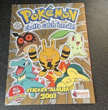 Pokemon Merlin Sticker Album