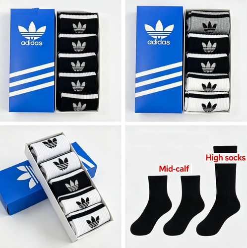 Adidas socks pairs - socks, 5