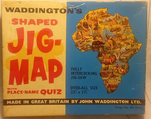 Vintage waddingtons jigsaw - vintage,