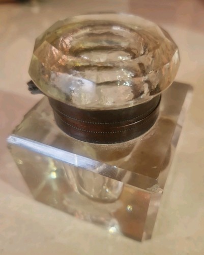 Ink well vintage square - well,,