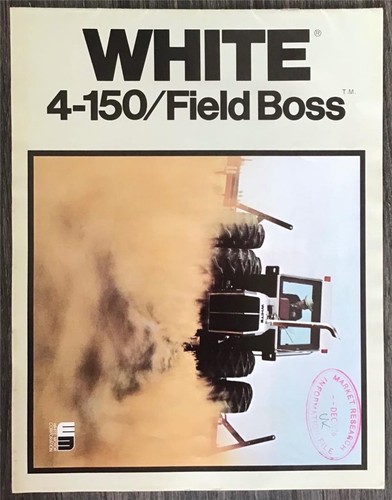 White 150 field - 4-150, tractor