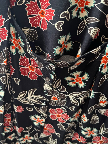 Joe browns black floral wrap - browns,