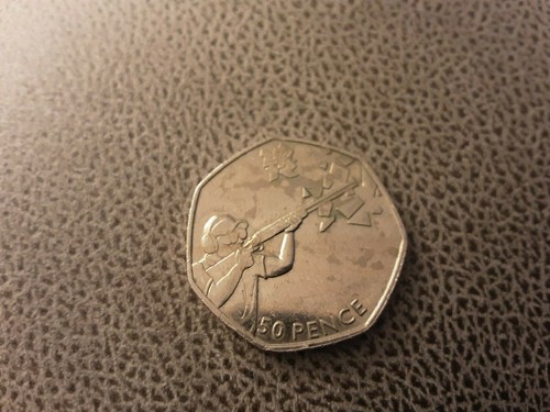 Pence coin 2011 london - 50,