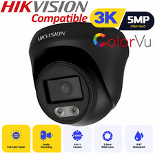 HIKVISION COMPATIBLE ColorVu 5MP Home CCTV Outdoor  Camera Audio In Night Vision