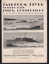 1936 HUCKINS YACHT FAIRFORM